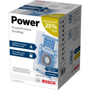 پاکت جاروبرقی بوش مدل BBZ123GALL سری PowerProtect با فیلترهای همراه