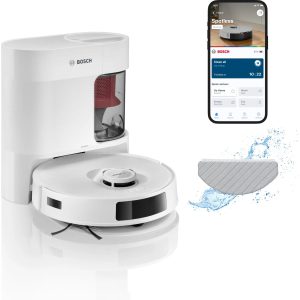 ربات جاروبرقی بوش مدل BCRD2W سری Spotless Advanced + با لوازم همراه